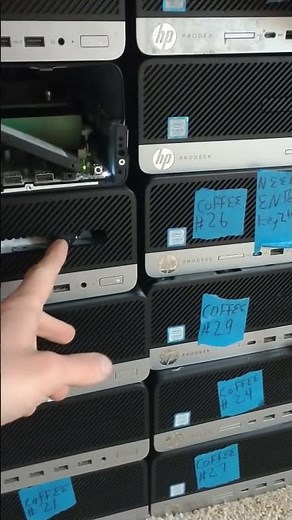 BOINC science cruncher equipped with SSD dispenser