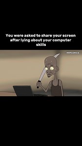 91K views · 4K reactions | After lying about your computer skills | Mrpcomics | Facebook