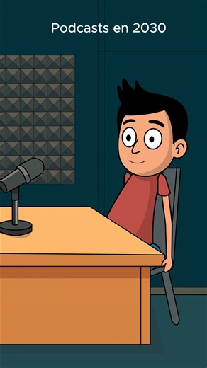 9.7K views · 175 reactions | Les Podcasts en 2030 藍 #humour #animation #drole #divertissement #sketch #gadgets #blague #fun | Tama Animation | Facebook