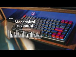 Typing Mechanical Keyboard Red Switch Sound Effects | No Copyright | Keyboard HQ