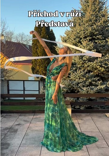 Na můj příchod v Růži pre nevestu bylo méně prostoru než jsem čekala. 😅👀 #ruzaprenevestu #ruza #realityshow #stuha #gymnastika
