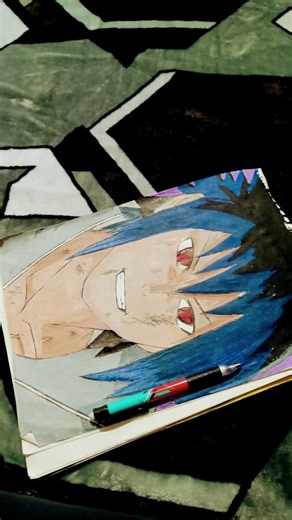 drawing Sasuke Uchiha #trend #naruto #animeart #sasuke #viralshorts #youtubeshorts