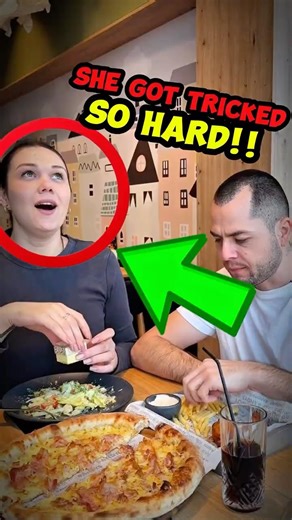 She thought it was a proposal… but it wasn’t 😳🍕