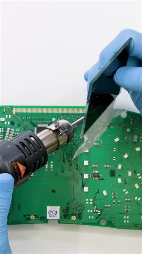 Volkswagen Polo 6R instrument cluster repair - LCD screen replacement #shorts