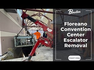 Floreano Convention Center Escalator Removal
