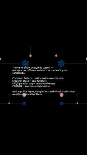 Why Undo/Redo Is Harder Than It Looks?