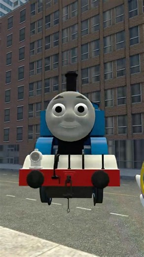 SMALL TO GIANT FAMILY THOMAS THE TANK ENGINE in BIG CITY #gmod #shorts