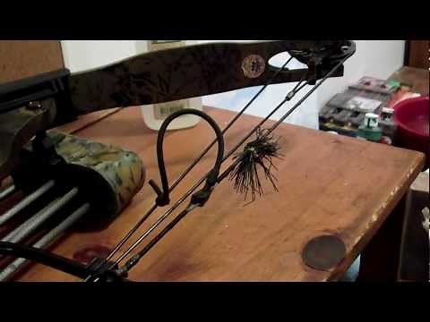 Bow Tuning: Replacing our peep sight tubing