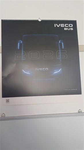 IVECO BUS D-A-CH on Instagram: "🥳🥳🥳 Welcome 2026 🎉🎉🎉 Heute beginnt ein neues Jahr und damit auch der neue IVECO BUS Kalender für 2026. 👍😎 Sollen wir hier mal ein Gewinnspiel für den 2026er IVECO BUS Kalender machen? ❓⁉️❓ Was meint ihr? #welcome #2026 #newyear #HappyNewYear #ivecobus"