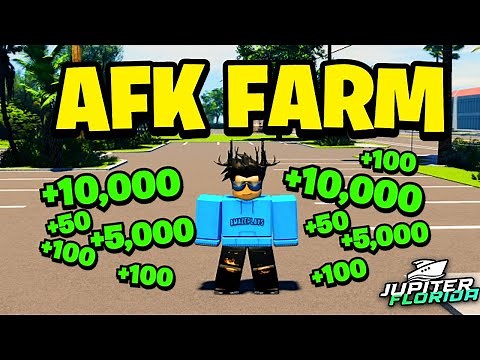 How To AFK GRIND In Jupiter Florida!