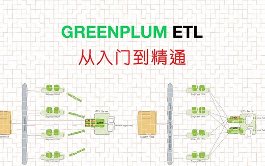 Greenplum ETL 从入门到精通，轻松搞定数据入库