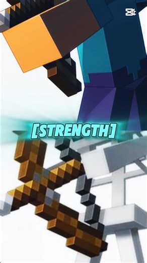 steam vs skeleton#minecraft