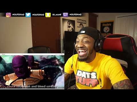 Thanos vs J Robert Oppenheimer. Epic Rap Battles of History (REACTION!!!)