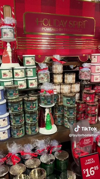 If I had the budget, I’d Christmas shop every single day❤️🎄 #christmasdecor #christmasshopping #targetfinds #bathandbodyworks