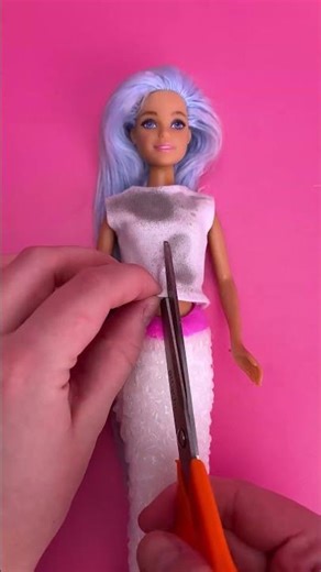Create Your Own Magical Mermaid Doll! 🧜‍♀️✨ #shorts