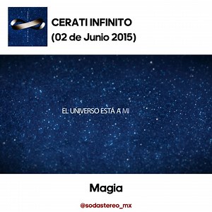 6.2K views · 322 reactions |  Cerati Infinito es el álbum recopilatorio póstumo que reúne lo mejor de su carrera como solista.  Además del disco, incluye un DVD con sus videoclips más icónicos y un emotivo poema de Luis Alberto Spinetta, escrito mientras Cerati estaba en coma. También contiene palabras de su madre, Lilian Clark, que lo hacen aún más especial.  Un homenaje eterno para un artista infinito. #CeratiInfinito #GustavoCerati | Soda Stereo MX | Facebook