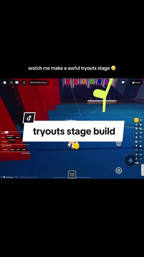 Tryouts Stage Build for Dance Teams