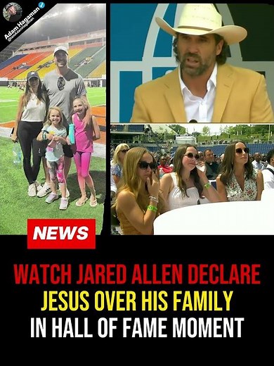 Jared Allen’s Hall of Fame Speech Will Inspire You #JesusFirst