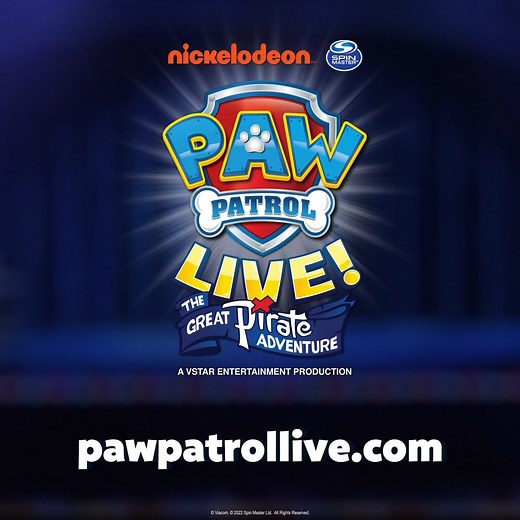 413K views · 4.3K reactions | See your favorite pups live on stage at PAW Patrol Live! “The Great Pirate Adventure” coming to a city near you! Visit pawpatrollive.com for more information!  | PAW Patrol | Facebook