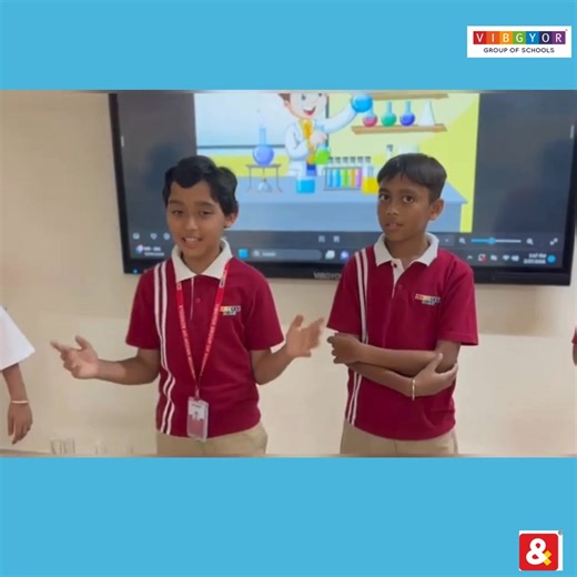 Ever wondered why we celebrate Science Day or why we learn science? When curiosity meets discovery, every question turns into excitement! On the occasion of National Science Day, the bright minds of Grade 5B show us how simple questions can lead to amazing “wow” moments. #ViBGYORGroupOfSchools #VIBGYORHighJakkur #BestSchoolsInBangalore #NationalScienceDay #ScienceIsFun | VIBGYOR Group of Schools