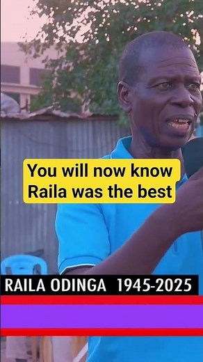 You will now know Raila was the best #ktnkenyalatestnews #railaodingafuneral #citizentvlive