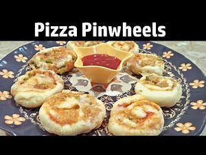 How to make Pizza Pinwheels at home without oven - Pan Tawa