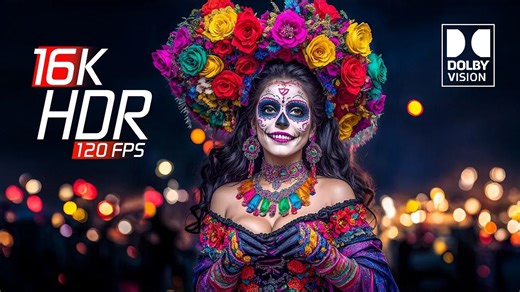 8K -Dolby Vision Demo I屏幕测试，极致画质|杜比视界|电视屏幕测试|手机屏幕测试 4k.8k HDR_哔哩哔哩_bilibili