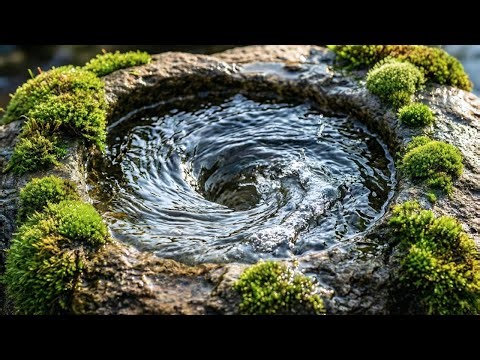 Deep Relaxation Water Vortex 🌊 432Hz Ambient Music | Stress Relief, Meditation, Sleep (90 Minutes)