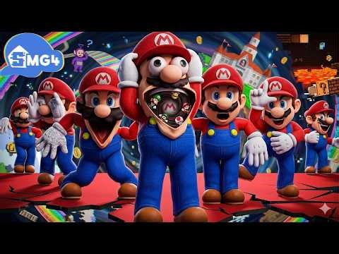 50 Hours of SMG4 Mario Stuck as a GIF to Sleep To