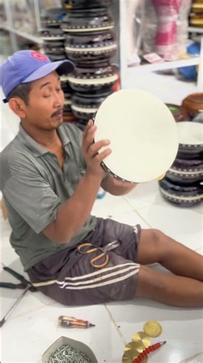 Proses pengenceran rebana hadroh