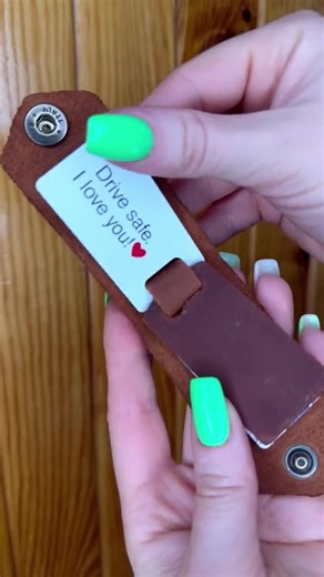 Leather Photo Keychain: Personalized Picture Key Holder, Engraved Gift - Etsy