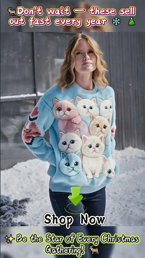 Cozy Christmas Sweaters for Women 🎄✨ | Warm, Stylish, and Ready for the Holidays