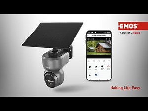 GoSmart venkovní otočná kamera IP-6000 OWL s 4G/LTE | EMOS H4058