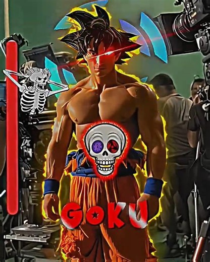 Goki In Real Life 😇 ...#tgrayushanimation