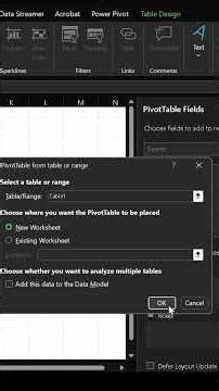 10,000 Rows ka Report 10 Seconds me 😱 Excel Pivot Table #excel #spreadsheetmagic #dataanalysis