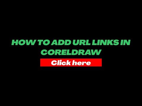 how to add product url linkns with coreldraw x5, x7, x8 or above