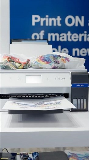 NEW EPSON Printer! Sublimate onto BIGGER Items!