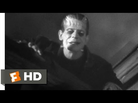 Frankenstein (8/8) Movie CLIP - Windmill Burns Down (1931) HD