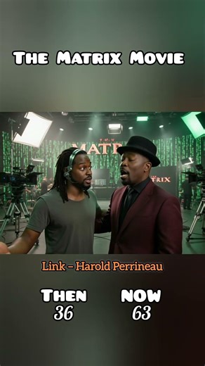 The Matrix Movie Cast Link – Harold Perrineau Then vs Now (1999 vs 2026) #shorts