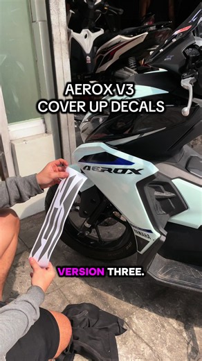 Aerox V3 Cover Up Decals – Protection at Stylish Look