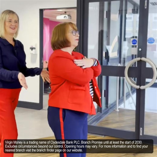 One thing you can depend on? Our branches are staying open until at least the start of 2030 🥳 Come in and say hello 👋 | Virgin Money UK