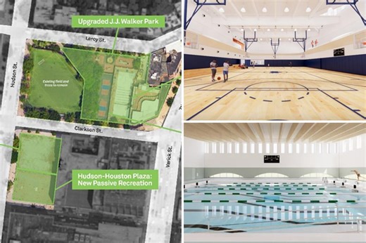 NYC unveils $164M plan for sprawling, new rec center to replace aging pool complex, preserve iconic Keith Haring mural