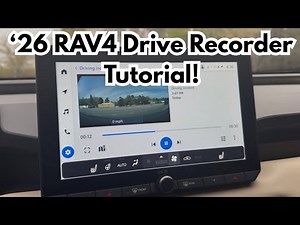 2026 RAV4 Drive Recorder Tutorial: How to Record and Retrieve Videos!