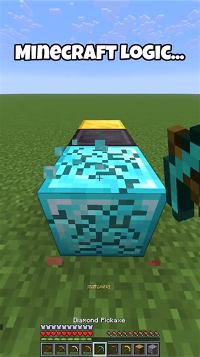 This is Minecraft Logic 💀 #minecraft #shorts