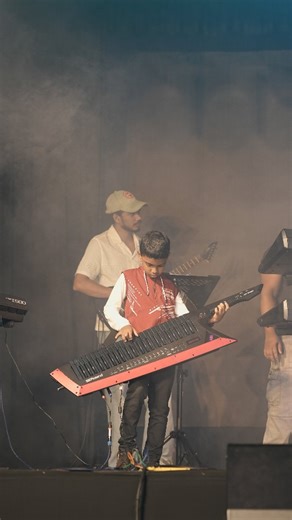 JUBEL GEO BEN playing on keytar #stephendevassy #jubel_geo_ben #j_cube_media. | Benadict George