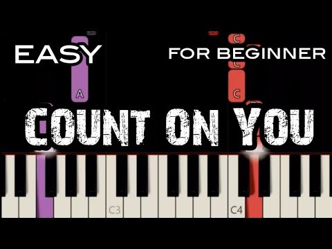 COUNT ON YOU ( LYRICS ) - TOMMY SHAW | EASY PIANO