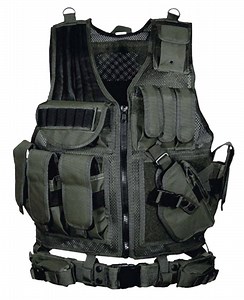 UTG PVC-V547BT Tactical Vest OSFA Black Polyester
