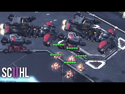 Widow Mine + Battlecruiser PUSH - Starcraft 2: Innovation vs. soO