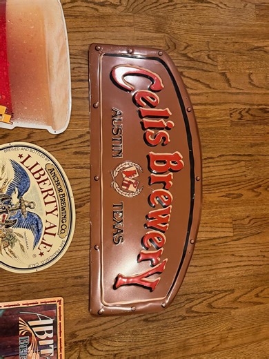 4 Vintage Metal Beer Bar Signs -PRICE INCLUDES SHIPPING - Etsy