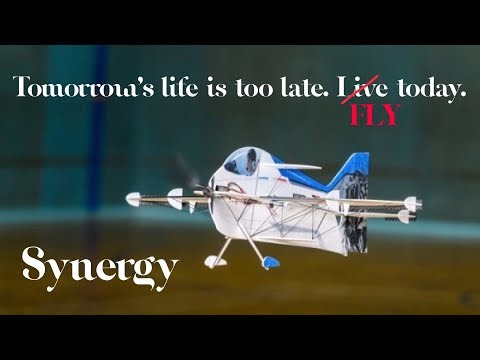 NOTHING is harder than learning to fly straight!